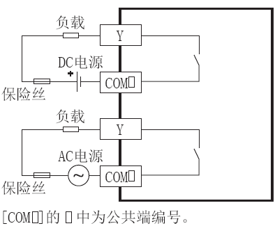 FX3S-20MR/ES輸出回路(lù)圖