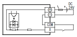 FX2NC-16EX-T輸入回路(lù)