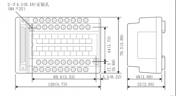 三菱Q系列中繼端子(zǐ)排A6TBXY36和專用電纜AC10TB使用方法【附帶接線圖紙】