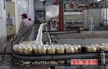深圳某啤酒生(shēng)産企業啤酒灌裝生(shēng)産線輸瓶帶的調速要求